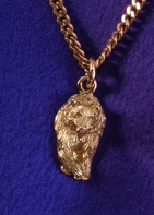 Gold Bear, Pendant