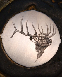 Beginning of elk watch dial